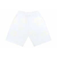 Denim Tears Mono Cotton Wreath Shorts White