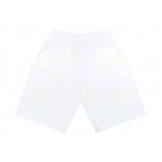 Denim Tears Mono Cotton Wreath Shorts White