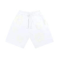 Denim Tears Mono Cotton Wreath Shorts White