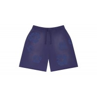 Denim Tears Mono Cotton Wreath Sweat Shorts Washed Blue