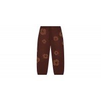 Denim Tears Mono Cotton Wreath Sweatpants Brown