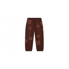 Denim Tears Mono Cotton Wreath Sweatpants Brown