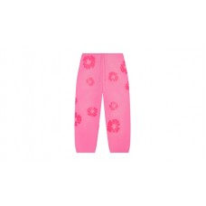 Denim Tears Mono Cotton Wreath Sweatpants Pink