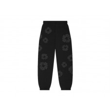 Denim Tears Mono Wreath Sweatpants Black