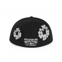 Denim Tears New Era Cotton Wreath 59/50 Cap Black
