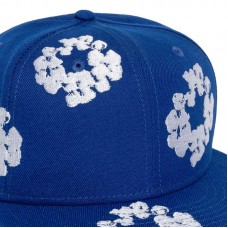 Denim Tears New Era Cotton Wreath 59/50 Cap Royal Blue