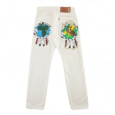 Denim Tears Onia Jean White