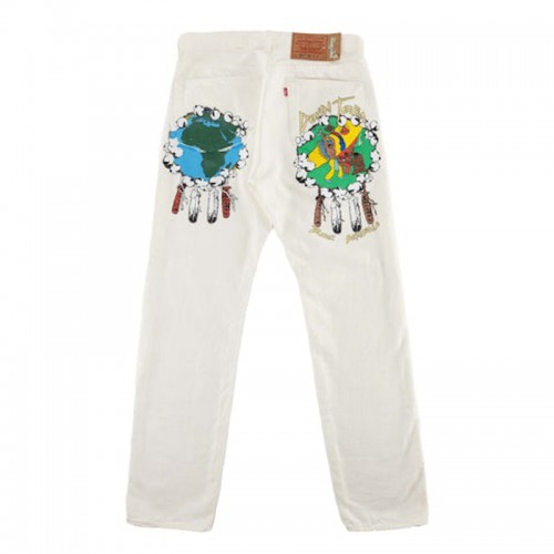 Denim Tears Onia Jean White