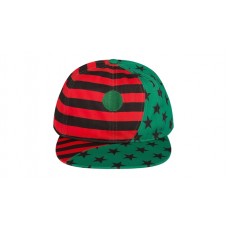 Denim Tears Pan African American Flag Yin Yang Hat Multicolor