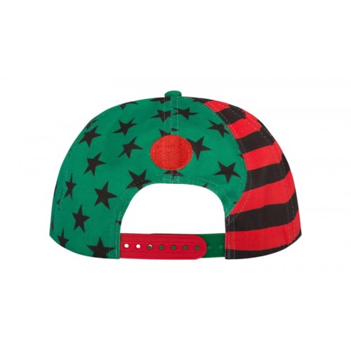 Denim Tears Pan African American Flag Yin Yang Hat Multicolor