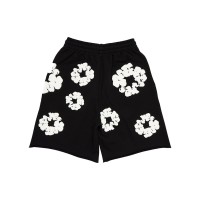 Denim Tears The Cotton Wreath Shorts Black