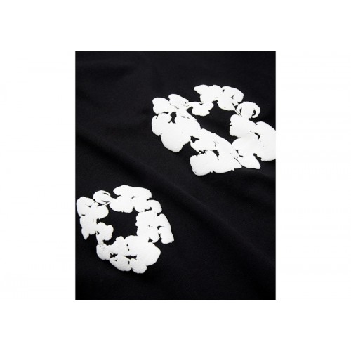 Denim Tears The Cotton Wreath Shorts Black