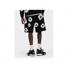 Denim Tears The Cotton Wreath Shorts Black