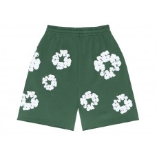 Denim Tears The Cotton Wreath Shorts Green