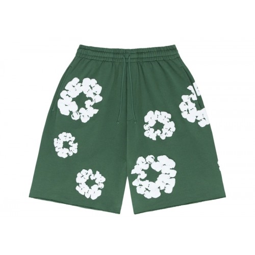 Denim Tears The Cotton Wreath Shorts Green