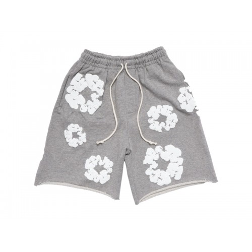 Denim Tears The Cotton Wreath Shorts Grey
