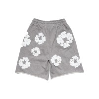 Denim Tears The Cotton Wreath Shorts Grey