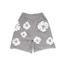 Denim Tears The Cotton Wreath Shorts Grey