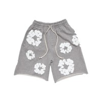 Denim Tears The Cotton Wreath Shorts Grey