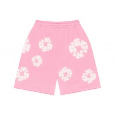 Denim Tears The Cotton Wreath Shorts Pink