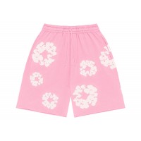 Denim Tears The Cotton Wreath Shorts Pink
