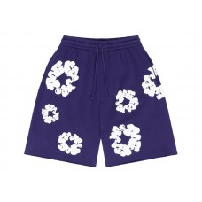 Denim Tears The Cotton Wreath Shorts Purple