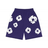 Denim Tears The Cotton Wreath Shorts Purple