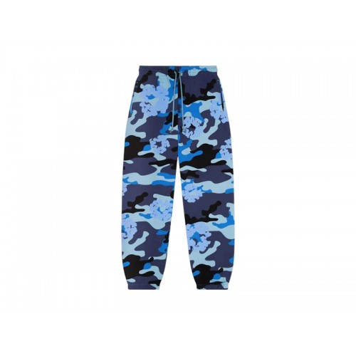 Denim Tears The Cotton Wreath Sweatpant Blue Camo