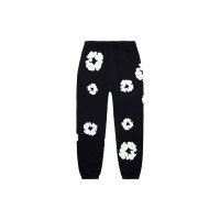 Denim Tears The Cotton Wreath Sweatpants Black