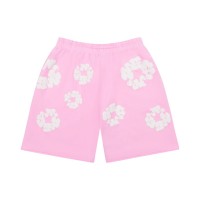 Denim Tears The Cotton Wreath Sweatshorts Powder Pink