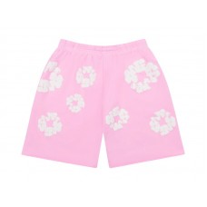 Denim Tears The Cotton Wreath Sweatshorts Powder Pink