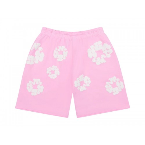 Denim Tears The Cotton Wreath Sweatshorts Powder Pink
