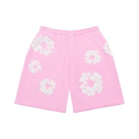 Denim Tears The Cotton Wreath Sweatshorts Powder Pink