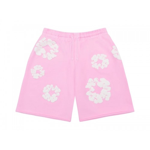 Denim Tears The Cotton Wreath Sweatshorts Powder Pink