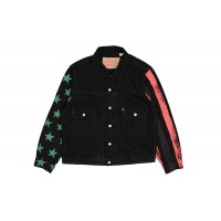 Denim Tears x CPFM 4th of July Denim Plant Jacket Black