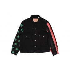 Denim Tears x CPFM 4th of July Denim Plant Jacket Black