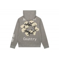 Denim Tears x CPFM Cactus Tears Hoodie Grey