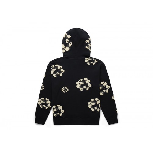Denim Tears x CPFM Cactus Tears Wreath Hoodie Black