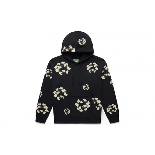 Denim Tears x CPFM Cactus Tears Wreath Hoodie Black