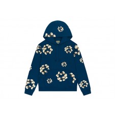 Denim Tears x CPFM Cactus Tears Wreath Hoodie Navy