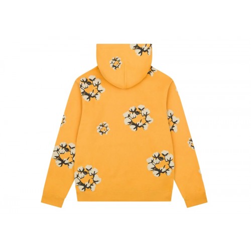 Denim Tears x CPFM Cactus Tears Wreath Hoodie Yellow