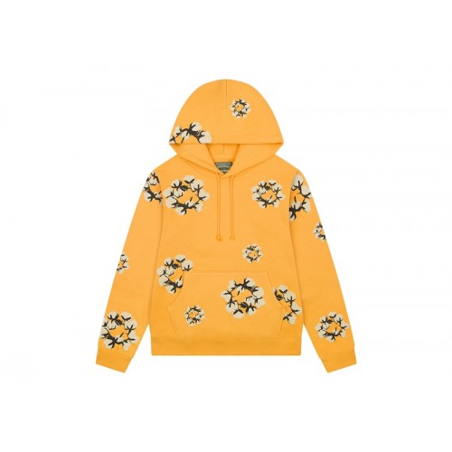 Denim Tears x CPFM Cactus Tears Wreath Hoodie Yellow