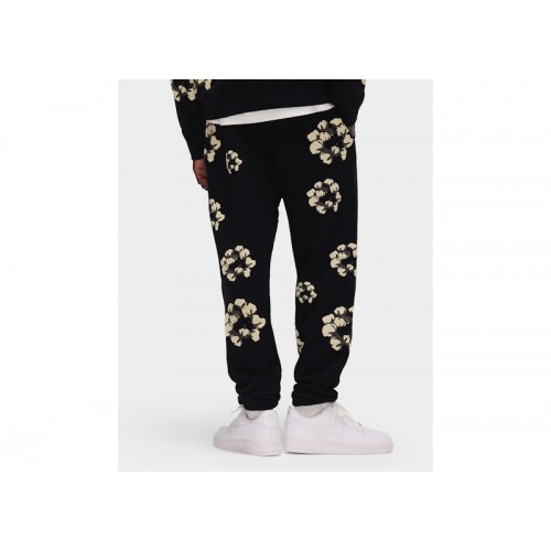 Denim Tears x CPFM Cactus Tears Wreath Sweatpants Black