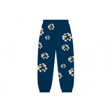 Denim Tears x CPFM Cactus Tears Wreath Sweatpants Navy