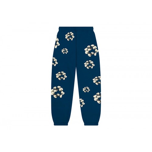 Denim Tears x CPFM Cactus Tears Wreath Sweatpants Navy