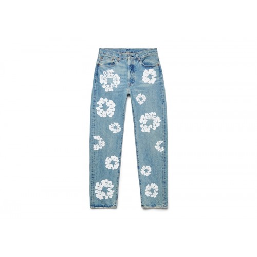 Denim Tears x Levis Cotton Wreath Jean Light Wash