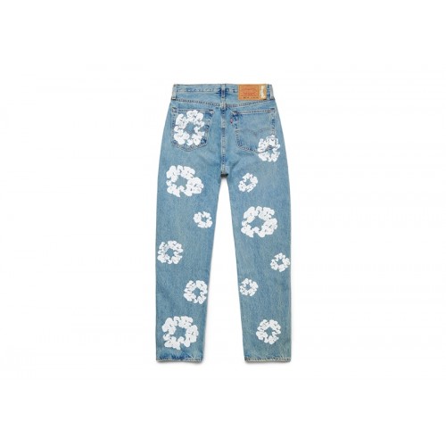 Denim Tears x Levis Cotton Wreath Jean Light Wash