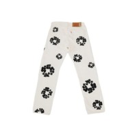 Denim Tears x Levis Cotton Wreath Jean White