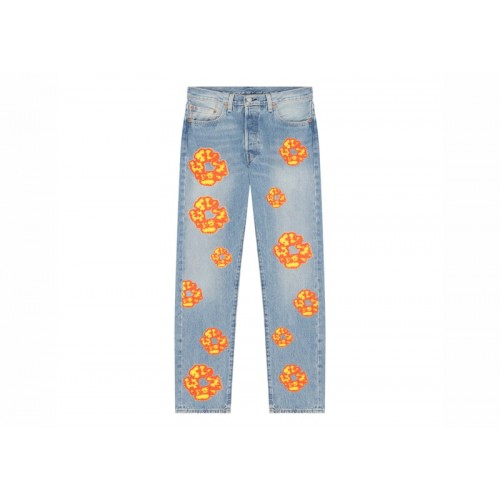 Denim Tears x Offset 501 Jeans Light Wash