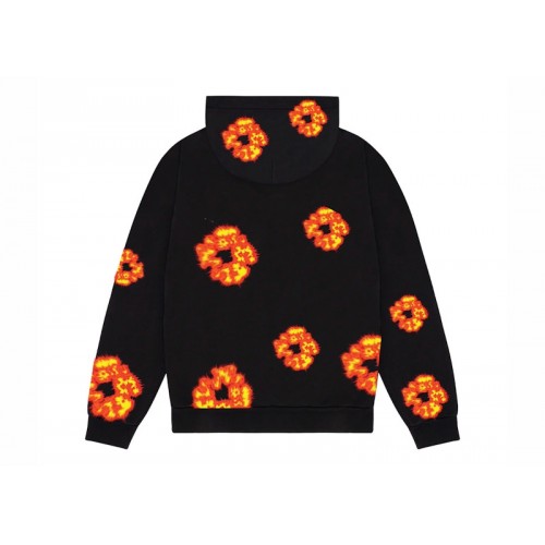 Denim Tears x Offset Wreath Hoodie Black